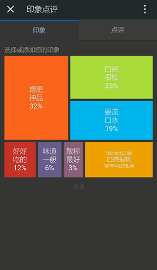 這里是微食品的功能截圖說(shuō)明